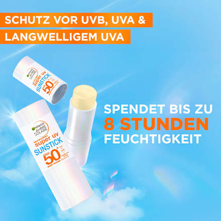 Sun Stick Gezicht &amp; Lippenverzorging Super UV met Sheaboter, SPF 50, 9 ml