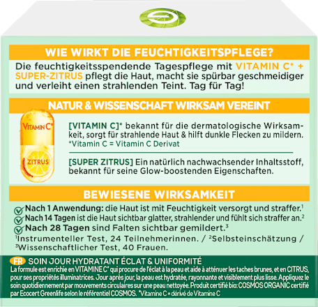 Vitamine C Glow Gezichtscrème, 50 ml