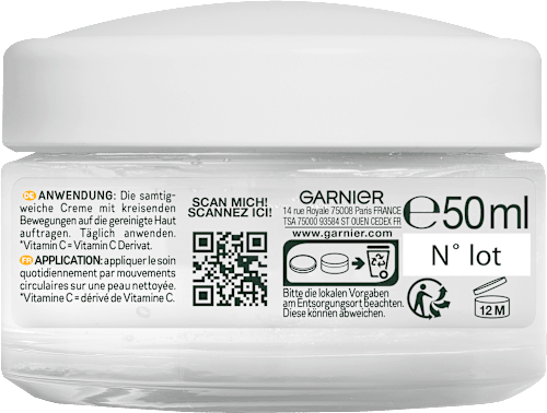 Vitamine C Glow Gezichtscrème, 50 ml