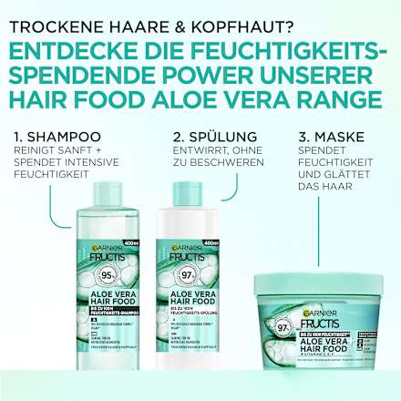 Conditioner Haarvoeding Aloë Vera, 400 ml