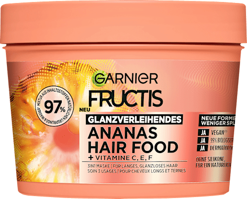 Haarverzorging Ananas Haarvoeding 3-in-1 Masker, 400 ml
