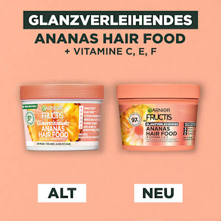 Haarverzorging Ananas Haarvoeding 3-in-1 Masker, 400 ml