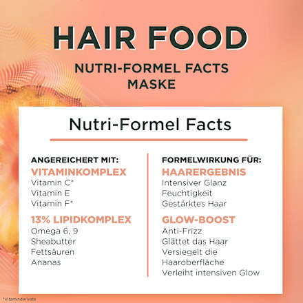 Haarverzorging Ananas Haarvoeding 3-in-1 Masker, 400 ml