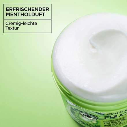 Haarkur Kiwi Menthol Hair Food 3in1 Maske, 400 ml