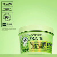 Haarkur Kiwi Menthol Hair Food 3in1 Maske, 400 ml