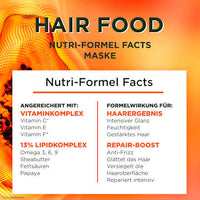 Papaya Hair Food 3-in-1 Masker, 400 ml