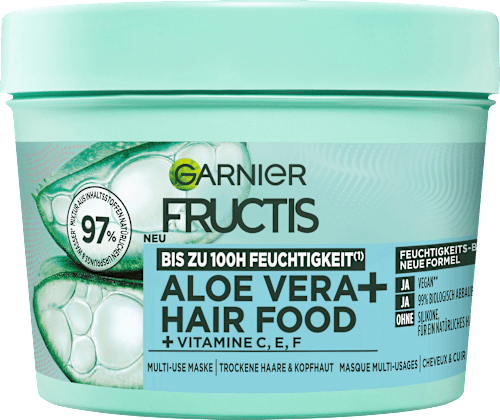 Haarmasker Aloë Vera Haarvoeding 3-in-1, droog haar, 400 ml
