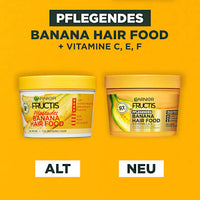 Haarmasker Banana Hair Food 3-in-1, droog haar, 400 ml