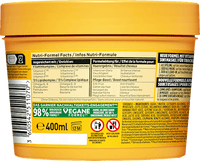Haarmasker Banana Hair Food 3-in-1, droog haar, 400 ml