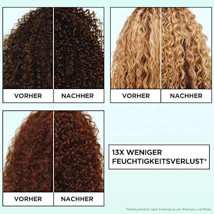 Haarmaske Locken Methode Feuchtigkeit, 370 ml