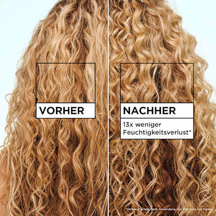 Haarmaske Locken Methode Feuchtigkeit, 370 ml