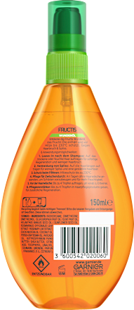 Hittebeschermende spray wonderolie, zwaar beschadigd haar, 150 ml