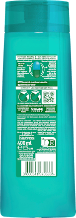 Shampoo Coco Water, vette wortels &amp; droge punten, 400 ml