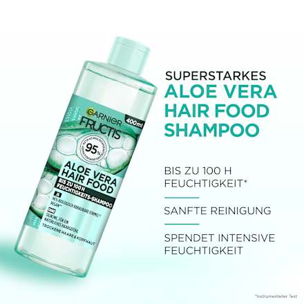 Shampoo Haarvoeding Aloë Vera, 400 ml