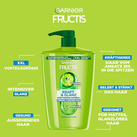 Shampoo Sterkte &amp; Glans, 1.000 ml