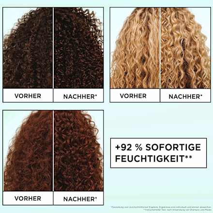 Shampoo Locken Methode Feuchtigkeit, 200 ml