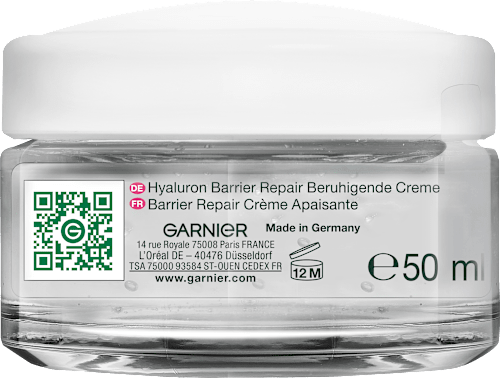 Hyaluron Barrier Repair verzachtende gezichtscrème, 50 ml