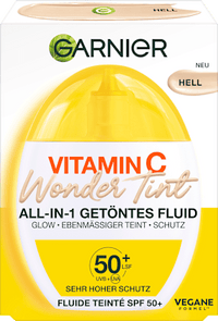 Gesichtsfluid Vitamin C Wonder Tint UV LSF 50+, Hell, 40 ml