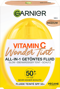 Gesichtsfluid Vitamin C Wonder Tint UV LSF 50+, Medium, 40 ml