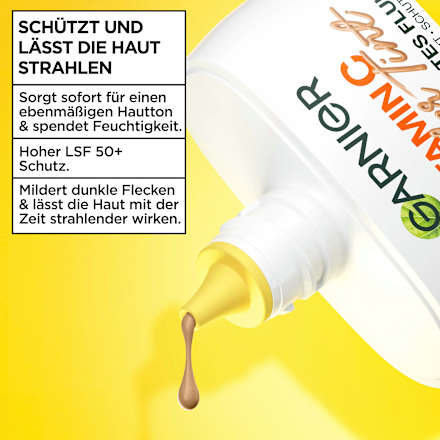 Gesichtsfluid Vitamin C Wonder Tint UV LSF 50+, Medium, 40 ml
