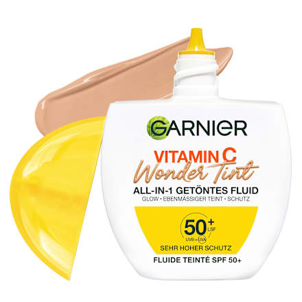 Gesichtsfluid Vitamin C Wonder Tint UV LSF 50+, Medium, 40 ml