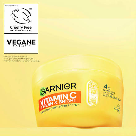 Glow Booster Sorbet Creme Vitamin C, 85 ml