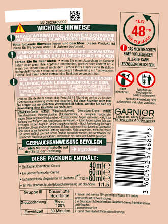 Haarfarbe 1.10 Mitternachtsschwarz, 1 St