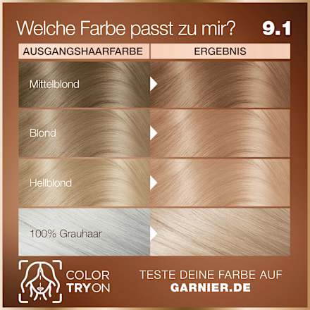 Haarkleur 9.1 Vanilleblond, 1 stuk