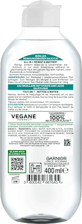 Mizellenwasser Salicylic, 400 ml