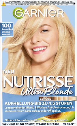 Haarkleur 100 Zomerblond, Extra Licht Natuurlijk Blond, 1 st