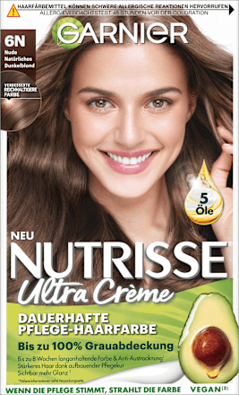 Haarkleur 6N Nude Natuurlijk Donkerblond, 1 st