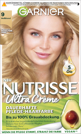 Haarkleur 9 Lichtblond, 1 stuk