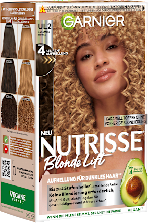 Haarkleur UL2 Caramel Toffee, 1 stuk