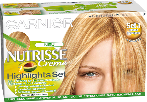 Highlights Set 1 voor lichtblond haar, 1 stuk