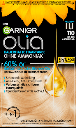 Haarkleur 110 Koel Asblond, 1 st