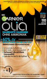 Haarkleur 110 Koel Asblond, 1 st