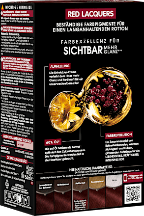 Haarkleur 5.52 Glanzend Wijnrood, 1 st