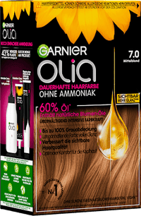 Haarkleur 7.0 Medium Blond, 1 stuk