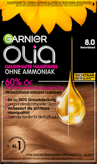 Haarkleur 8.0 Natuurlijk Blond, 1 stuk