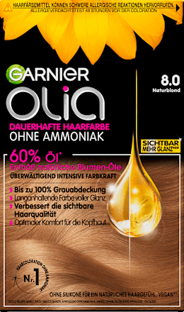 Haarkleur 8.0 Natuurlijk Blond, 1 stuk