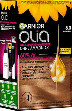 Haarkleur 8.0 Natuurlijk Blond, 1 stuk