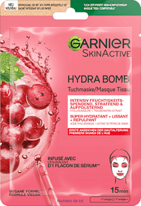 Anti-aging sheetmasker Hydra Bomb druif, 28 g