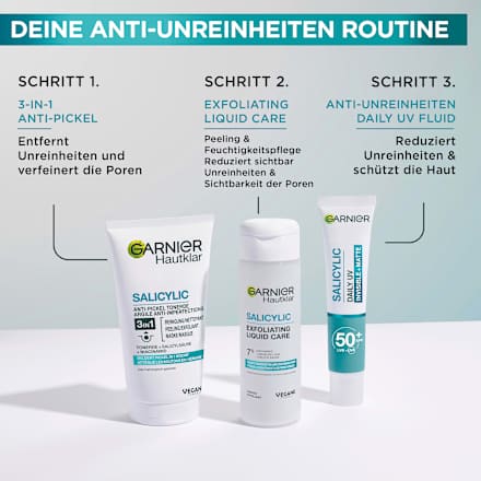 Anti-puistjes reinigingscrème Hautklar 3-in-1 klei, 150 ml
