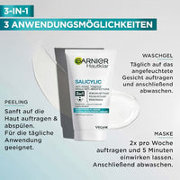 Anti-puistjes reinigingscrème Hautklar 3-in-1 klei, 150 ml
