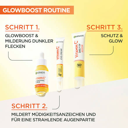 Augencreme Glow Booster, Vitamin C, 15 ml