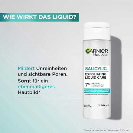 Fluid Hautklar Salicylic Exfoliating Liquid Care, 120 ml Garnier Skin Active