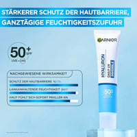 Fluid Hyaluron Barrier Protect Daily LSF 50+, 40 ml Garnier Skin Active