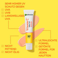 Gesichtsfluid Vitamin C Glow LSF 50+, 40 ml