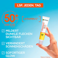 Gesichtsfluid Vitamin C Glow LSF 50+, 40 ml