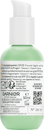 Gezichtsserum-crème 2-in-1 vitamine C, SPF 25, 50 ml